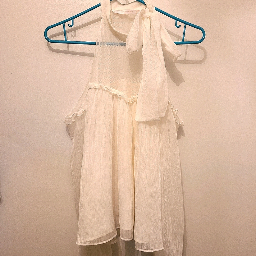 Zara trafalue collection off the shoulder top